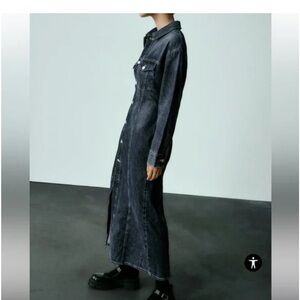 Dark Denim Maxi Dress